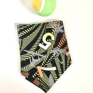 Dog Bandana, Over the collar, clothes, pet, Size S, M, L, Tropical Design.